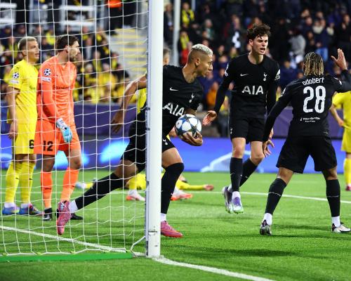 Bodø/Glimt 2-2 Tottenham, Chelsea 1-0 Benfica and more: Champions League – as it happened